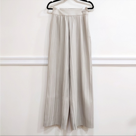 Manière de Voir pleated leather trousers - Picture 2 of 2